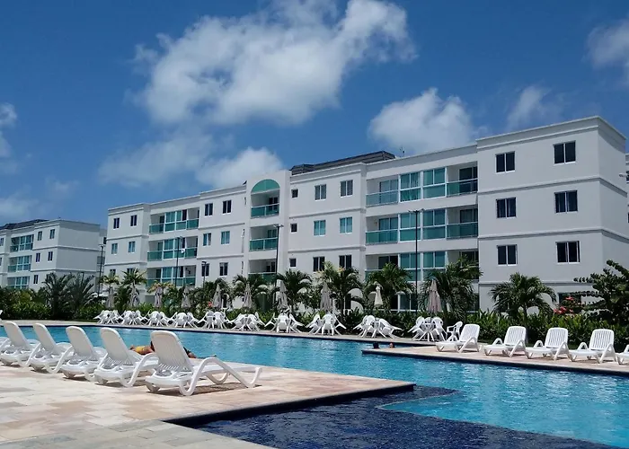 Palm Village Acqua - Apartamento Premium - Em frente à piscina - Pôrto das Galinhas